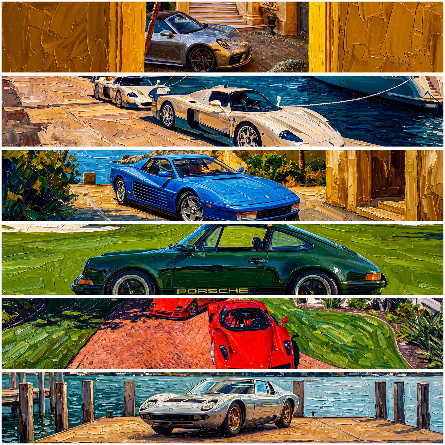 Coches Clásicos — Old Money Wallpaper Pack